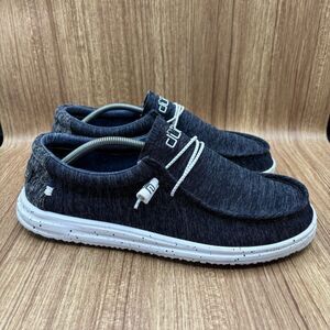 Hey Dude Wally Free Night Men’s Size 13 Blue Slip On Casual Shoe